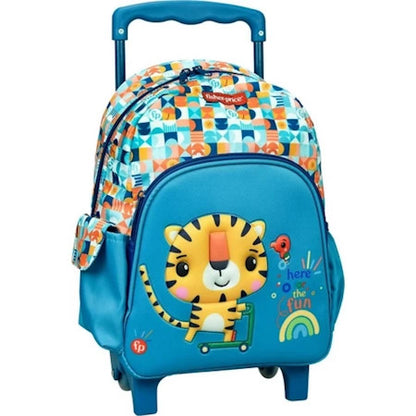 Fisher-Price Animals Tiger Kindergarten Rucksack Trolley, Tasche 30 cm