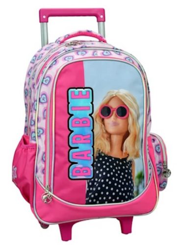 Barbie Summer Rollschulranze Trolley mit Rollen, 46 cm Tasche