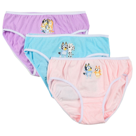 Bluey & Friends Kinderunterwäsche, Slips 3 Stück/Paket 3 - 6 Jahre / 98 - 116 cm